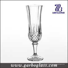Clássico, pressionado, champanhe, flauta, vidro, goblet, (GB040206ZS)